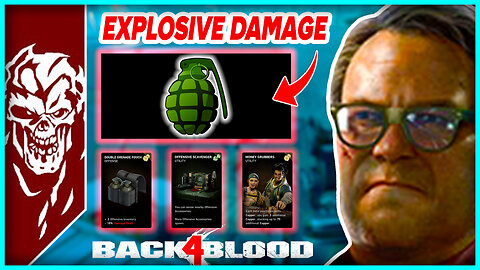 NIGHTMARE STRONG EXPLOSIVE GRENADES DECK BUILD! - Back 4 Blood Post Update Nightmare Deck Build 2022