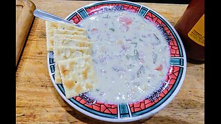 Rustic Rainbow Soup 🍲 Old Fashioned Ham Supper Chowder