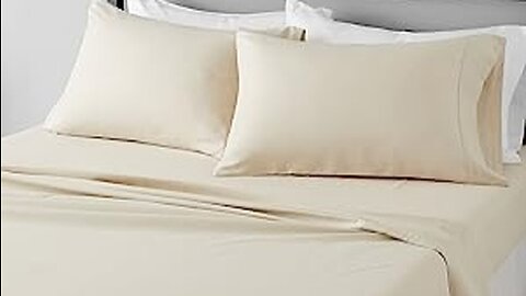 Amazon Basics Lightweight Super Soft bed sheets. #amazonshopping #amazontodaydeals