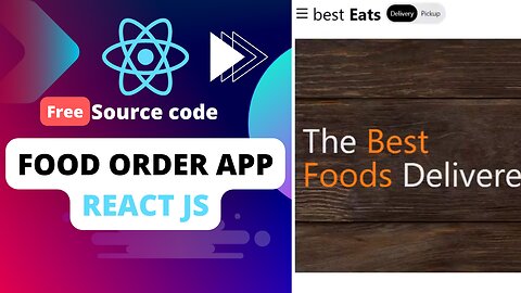 Foods Delivery Landing page Website | React Js Landing page #viral #trending #reactjs #web