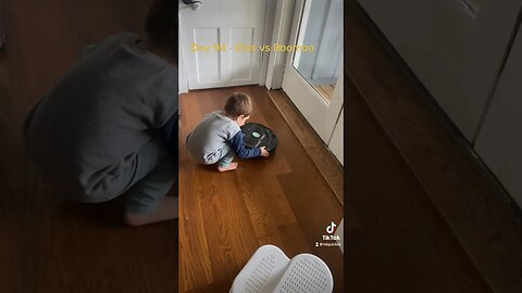 #kids vs #roomba - The Daily Quickie - Day 94