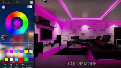 RGB 5050 Led Strip Light Bluetooth App 5V USB | Link in the description 👇 to BUY #Shorts