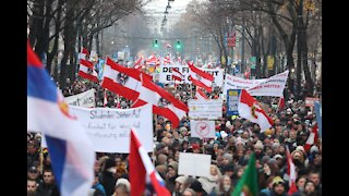 Vienna: 44,000 Protest Against Vaccine Mandate