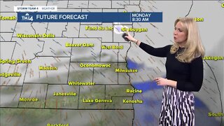 Mild Monday ahead