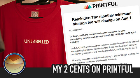 My 2 cents on Printful | Why I don't use Printful warehousing anymore