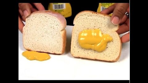 Bread That hates mustard 🤣🤣Funny video