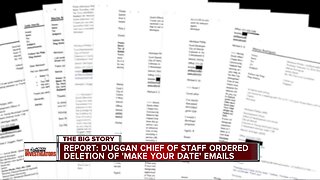 Report: Duggan Chief of Staff ordered deletion of 'Make Your Date' emails