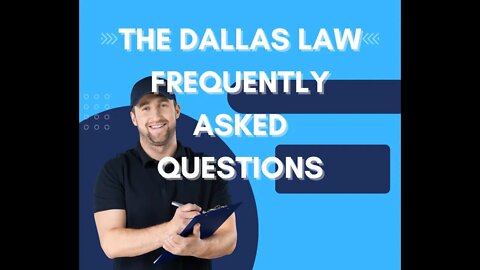 The Dallas Law Frequently Asked Questions- TCA 62-35-118 - Michael Mann Security Services - MMSS