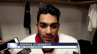 Andreas Athanasiou back with the Red Wings