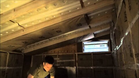 Installing Ceiling Vent Baffles And Insulation In My Tiny House S23