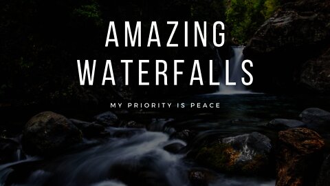 Amazing Waterfalls with Ambient Music | Nature | Relaxation |