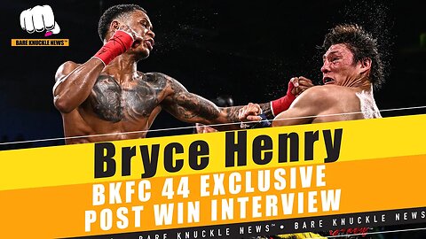 #BryceHenry Eyes #bareknuckle and Gloved #boxing Titles Post-#BKFC44 Win
