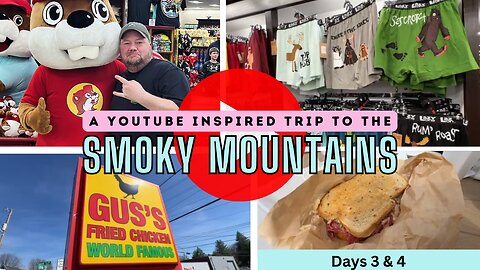 Smoky Mountain Vacation - Doing what the local YouTubers do in Knoxville & Gatlinburg! Days 3 & 4