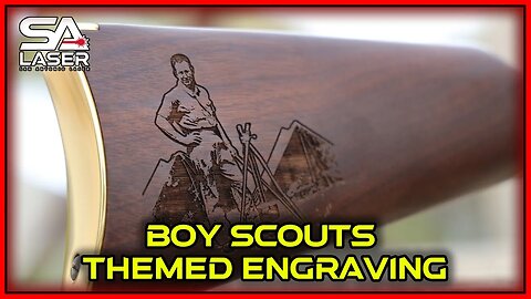 Boy Scouts themed Engraving
