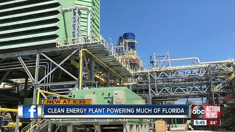 Duke Energy clean energy plant power much of Florida