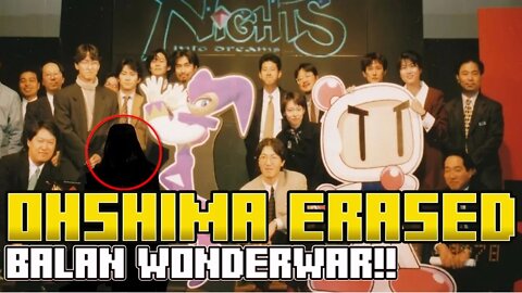 NEWS | Balan Wonderwar - Yuji Naka erases Ohshima from photo