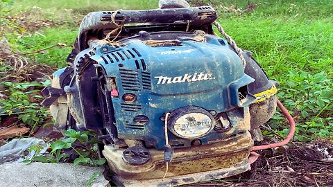 Restoration MAKITA Gasoline Powered Dust Blowers // Restore MAKITA EB7660TH Backpack Blower