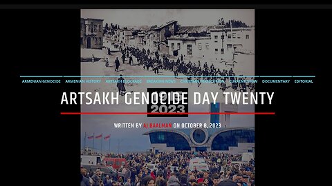 Artsakh Genocide Day Twenty
