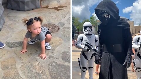 Little Girl Gets Offered To Join The Dark Side