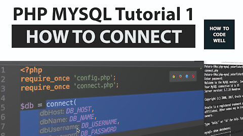 1: PHP MySQL Connect - PHP MySQL Course