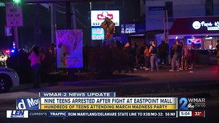 Several teens arrested after fight breaks out at Eastpoint Mall in Dundalk