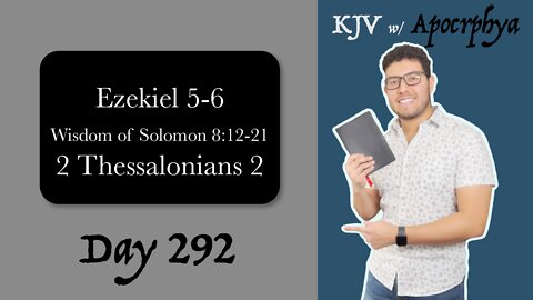 Day 292 - Bible in One Year KJV [2022]