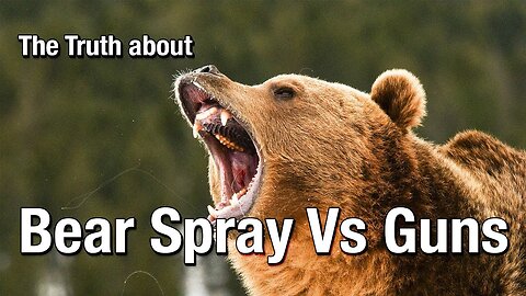 The Truth about Bear Spray Vs Guns