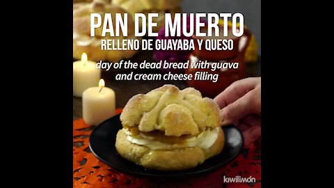 Dead Bread Stuffed with Guava and Cheese