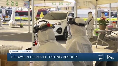 Delays in COVID-19 test results