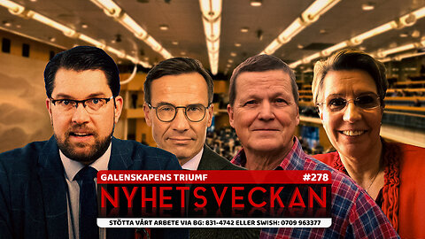 Nyhetsveckan 278 - Galenskapens triumf, hysterikor, sprutnytt