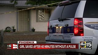 Girl pulled from north Phoenix pool without a pulse