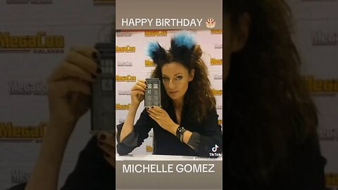 🎂 #HAPPYBIRTHDAY #MICHELLEGOMEZ #MISSY #DOCTORWHO 🎶 #MISLED #KOOLANDTHEGANG #SHORTS #SUBSCRIBE