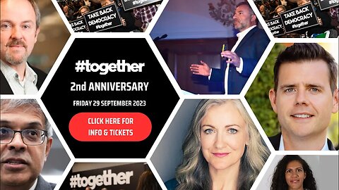 We want YOU! Together 2nd Anniversary Event, London 29 Sep 2023