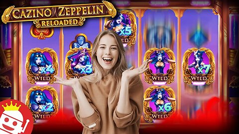 😱 MASSIVE MULTIPLIER WILD LINE ON CAZINO ZEPPELIN RELOADED!