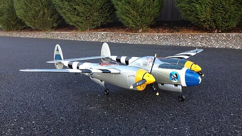 Banana Hobby J-Power P-38 Lightning WWII Warbird RC Plane