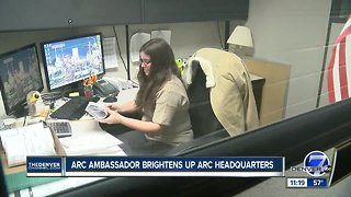 ARC ambassador brightens up ARC headquarters