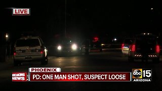 Police investigating after man shot in West Phoenix