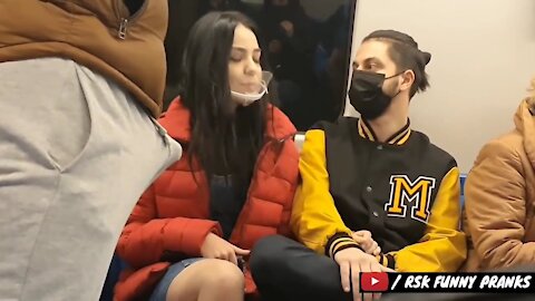 New Prank Video 2021|| Subway Prank Video || Best Funny Prank In Train Way || By RSK Funny Pranks