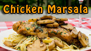 Dutch Oven Chicken Marsala