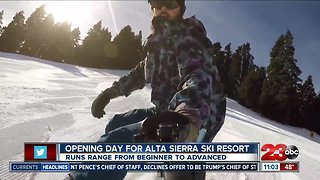 Opening day for Alta Sierra Ski Resort