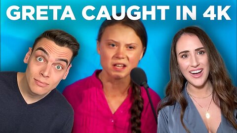 Greta Thunberg gets caught in 4k 😳 (reaction)