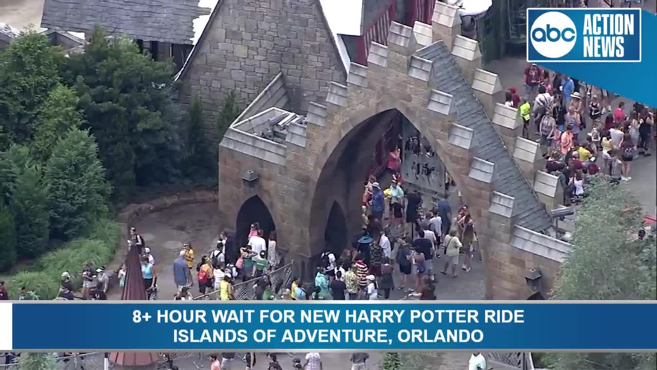Harry Potter and the Forbidden Journey, Universal Islands of