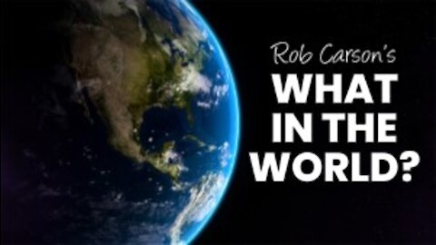 Rob Carson's "What in the World?" on Newsmax Feb 27th & 28th!