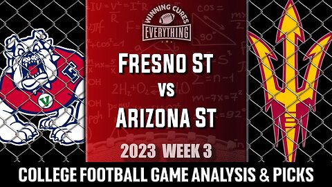 Fresno State vs Arizona State Picks & Prediction Against the Spread 2023 College Football Analysis