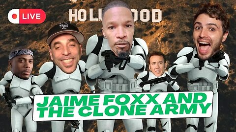 Jaime Foxx's Mysterious Transformation & Hollywood Cloning Theory | Live Stream Discussion Rated G