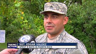 Army Reserve soldiers return home from Puerto Rico