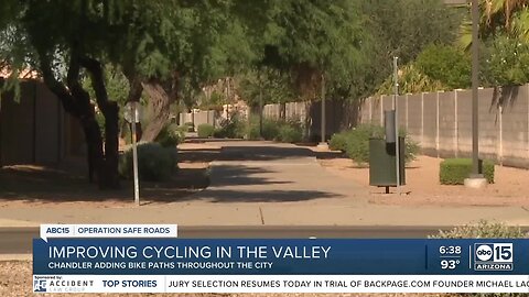 Chandler working to improve bike paths in the city