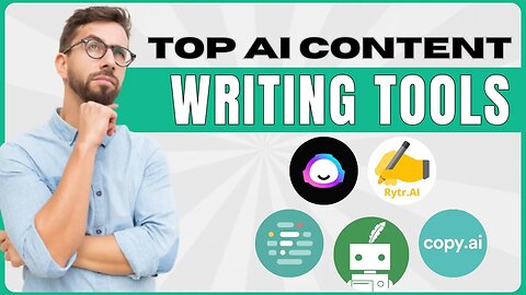 AI Content Writing Tools 🤯 Top 5 AI Content Writing Tools 2023