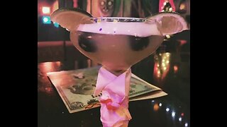 Baby Yoda drink at Golden Tiki