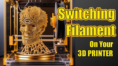 Filament Swap 101: 3D Printer Adventures